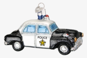 Rowboat - Police Car Ornaments #4063563