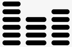 Onda De Áudio 2 Icon - Audio Wave Vector Icons #4063587