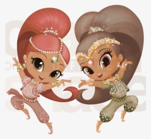 Brown Shimmer And Shine Clip Art - Shimmer And Shine Happy Birthday #4063705