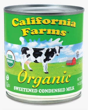 627891 - California Farms Organic Evaporated Milk - 12 Oz Can #4063780