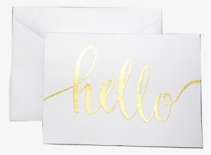 Blank Greeting Card Png - Calligraphy #4063914