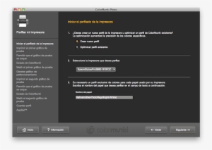 Introduciendo Datos Del Papel E Impresora Seleccionados - Icc Profile #4064034