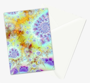 Society6 Golden Violet Sea Shells, Abstract Fractal #4064310