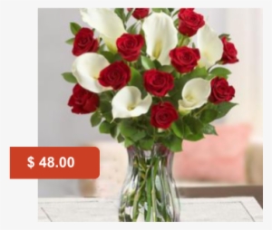 Calas Y Rosas - Flowers: Red Rose & Calla Lily Bouquet #4064934