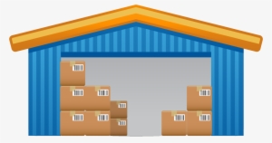 Almacen De Distribución - Склад Вектор Png #4065044