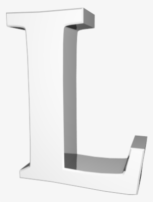 L Alphabet｜l Alphabet - White L Transparent Background #4065127