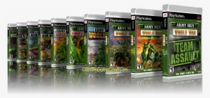 Army Men Ps1 Collection Cases - Army Men World War: Land, Sea, And Air [ps1] #4065437