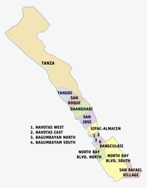 Ph Fil Navotas Barangays - Mapa Ng Navotas City #4065570