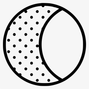 Waxing Crescent Moon - Vector Graphics #4065630 Waxing Crescent Moon - Vector Graphics #4065630