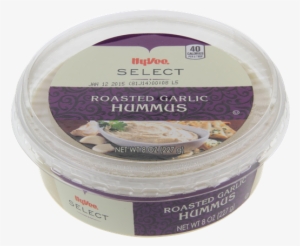 Hy-vee Select Roasted Garlic Hummus - Walnut #4065887