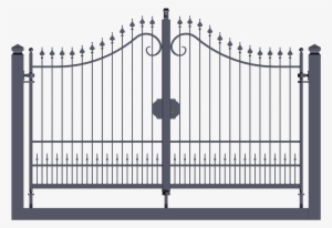 Swing Gate With Simple Monoblock Structure Cristina #4066493