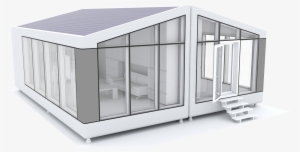 Modultwo Measures 775 Square Feet, Or Put Four Modulone's - 3d Printing #4066618