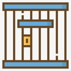 Image Transparent Cage Drawing Square - Prison Gate Cartoon #4067146