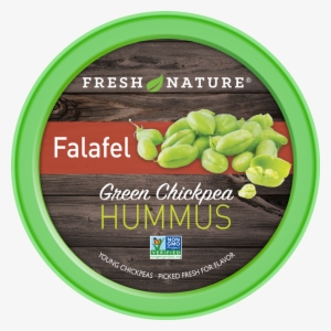 Falafel Hummus Product Photo - Green Chickpea Jalapeno Hummus #4067410