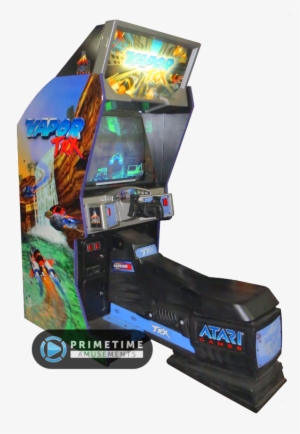 Vapor Trx Arcade Video Game By Atari Games - Futuristic Racing Arcade Cabinet #4067742