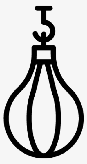 Punching Bag Vector - Boxing Bag Icon #4067860