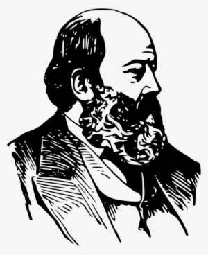 Vector Free Download Bohemian Drawing Hipster - Black Man With A Beard #4068076