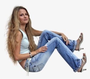 Share This Image - Girl Sit Png Hd #4068479