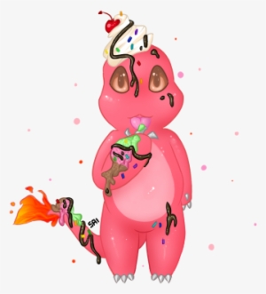 Strawberry Charmander - Cartoon #4068746 Strawberry Charmander - Cartoon #4068746