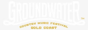 Logo - Groundwater Country Music Festival #4068776