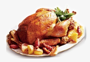 Make Holiday Dinner Arrangements - Roast Turkey Png #4068777
