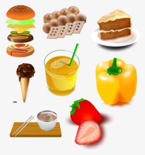 Food Vector Png - Orange Juice 5'x7'area Rug #4068925