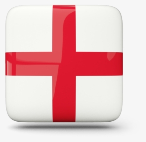 England Glossy Square Icon 640 - Glossy Angola Square Icon #4069194