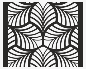 E011 - Geometric Patterns Floral Art #4069459