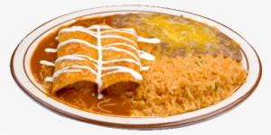 Enchilada Food - Rice And Beans Transparent #4069578