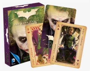 The Joker Heath Ledger Playing Cards - Joker Dark Knight Cards #4070096