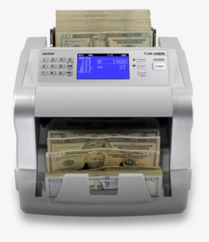 Accubanker S6500 Mixed Bill Counter Front - Laser Printing #4070098