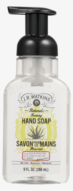 J.r. Watkins Natural Foaming Hand Soap, Aloe #4070599