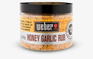 Weber Rub, Honey Garlic - 5 Oz #4070777