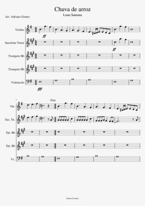 Chuva De Arroz Sheet Music 1 Of 11 Pages - Sheet Music For Aguas De Marco #4070779