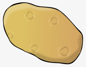 Baked Potato Cartoon Clipart - Cartoon Image Of Potato #4071010