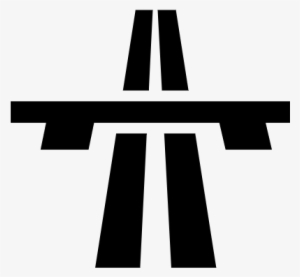 Bridge On Avenue Perspective Vector - Puente Icono Png #4071489