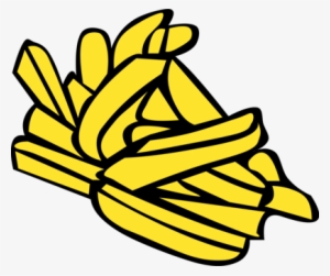 French Fries Hamburger Fish And Chips Fast Food French - French Fries Clip Art #4071738