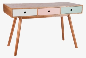 Escritorio Vintage Miami Escritorio Vintage Miami Con - Escritorio De Madera Con Color #4072158