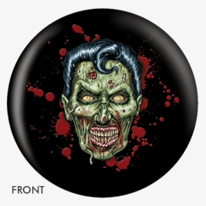 Elvis Zombie Bowling Ball #4072356