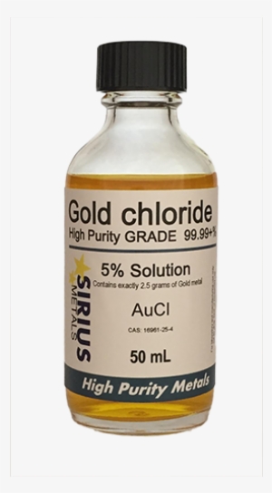 625% Gold Chloride - Sirius Metals True Colloidal Gold (no Chemicals) - #4072534 625% Gold Chloride - Sirius Metals True Colloidal Gold (no Chemicals) - #4072534