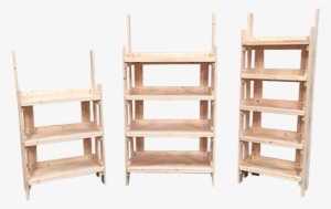 Flat Ship Fold Down Retail Shelf Display Trade Show - Shelf #4072691