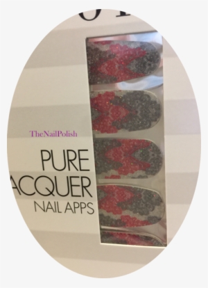 Opi Pure Lacquer Nail Apps 16 Pre Cut Strips Stickers #4073110