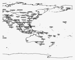 Map Of Asia #4073111