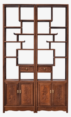 Yiming World Mahogany Furniture Chicken Wing Wooden - Shelf #4073823