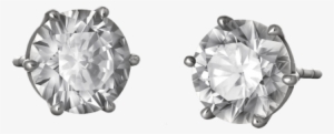 Diamond Stud - Earrings #4074252