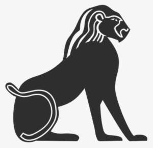 Ancient Egyptian Lion Symbols #4074886