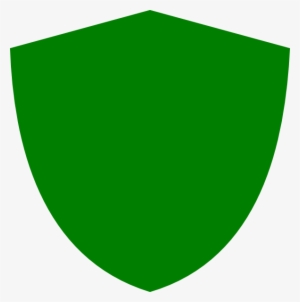 Blank Green Shield Png #4075177