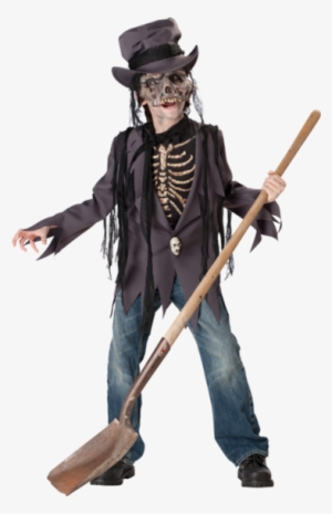 Child Grave Robber Costume - Grave Robber Costume - X-large #4075264