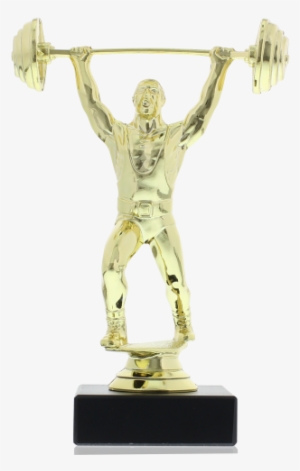 Plastic Figure Weightlifter 17,0cm - Statue #4075358