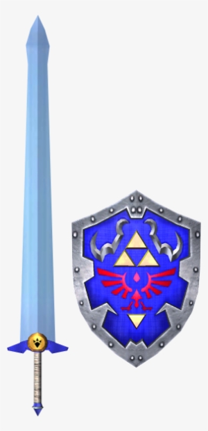 Biggoron's Sword And Hylian Shield - Biggoron Sword Soul Calibur 2 #4075386